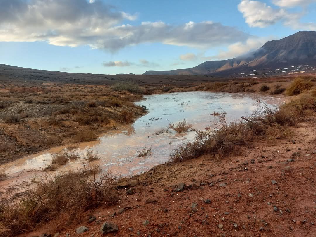 Lluvia en Fuerteventura (26/12/2024)