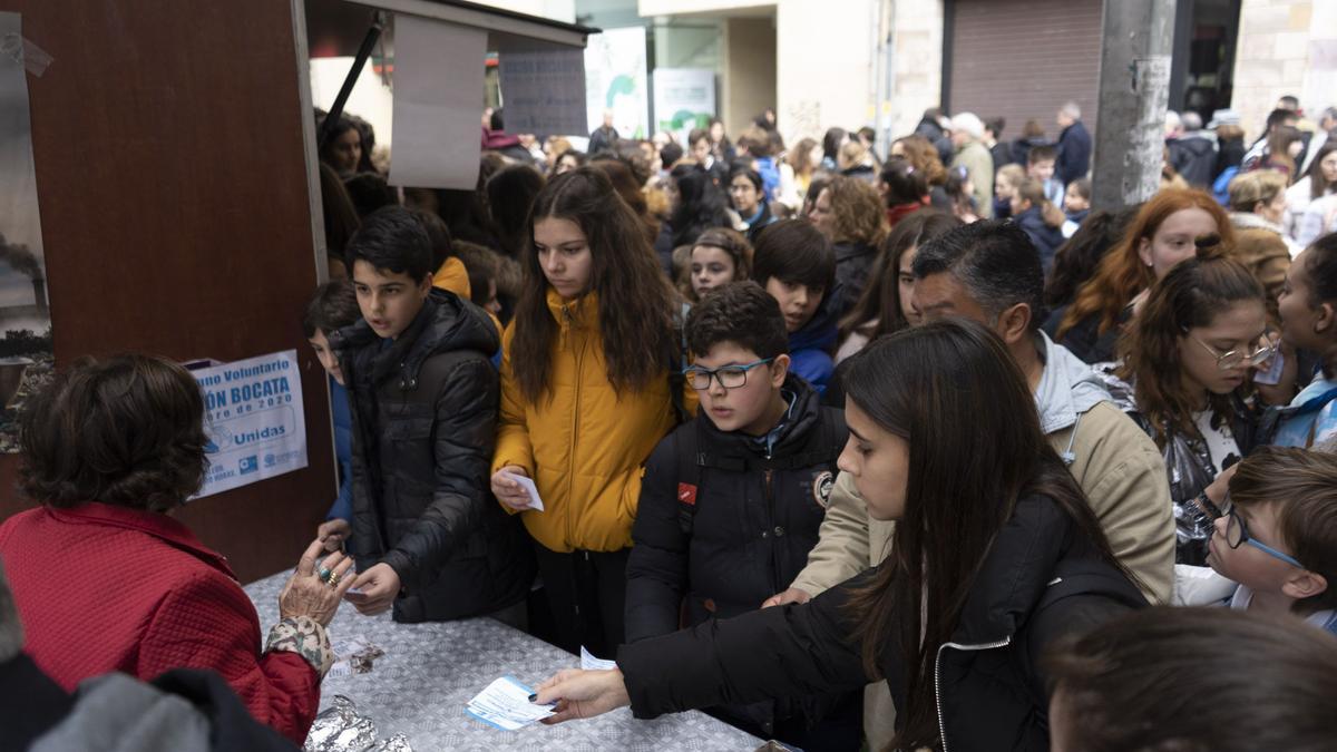 Operación Bocata del pasado año en Zamora