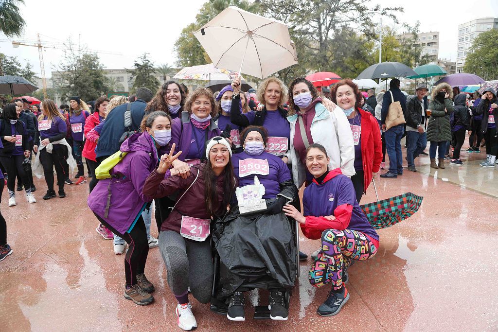 Carrera de la Mujer Murcia 2022: las participantes posan en el photocall