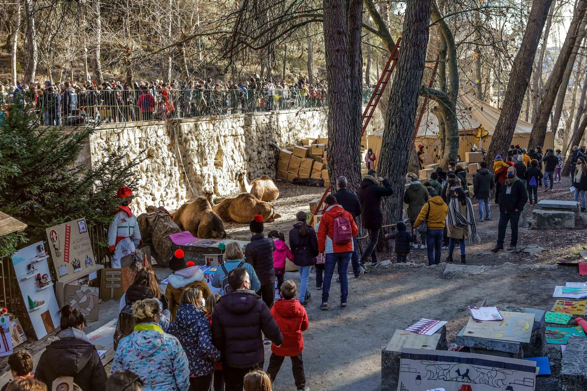 El Campamento Real prepara la llegada de los Reyes Magos a Alcoy