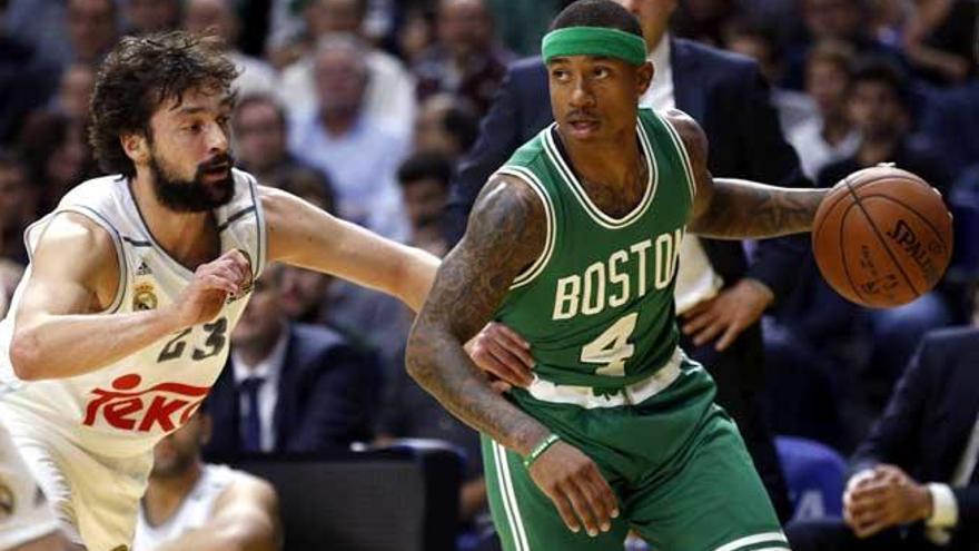 El Real Madrid no puede con el Boston Celtics.