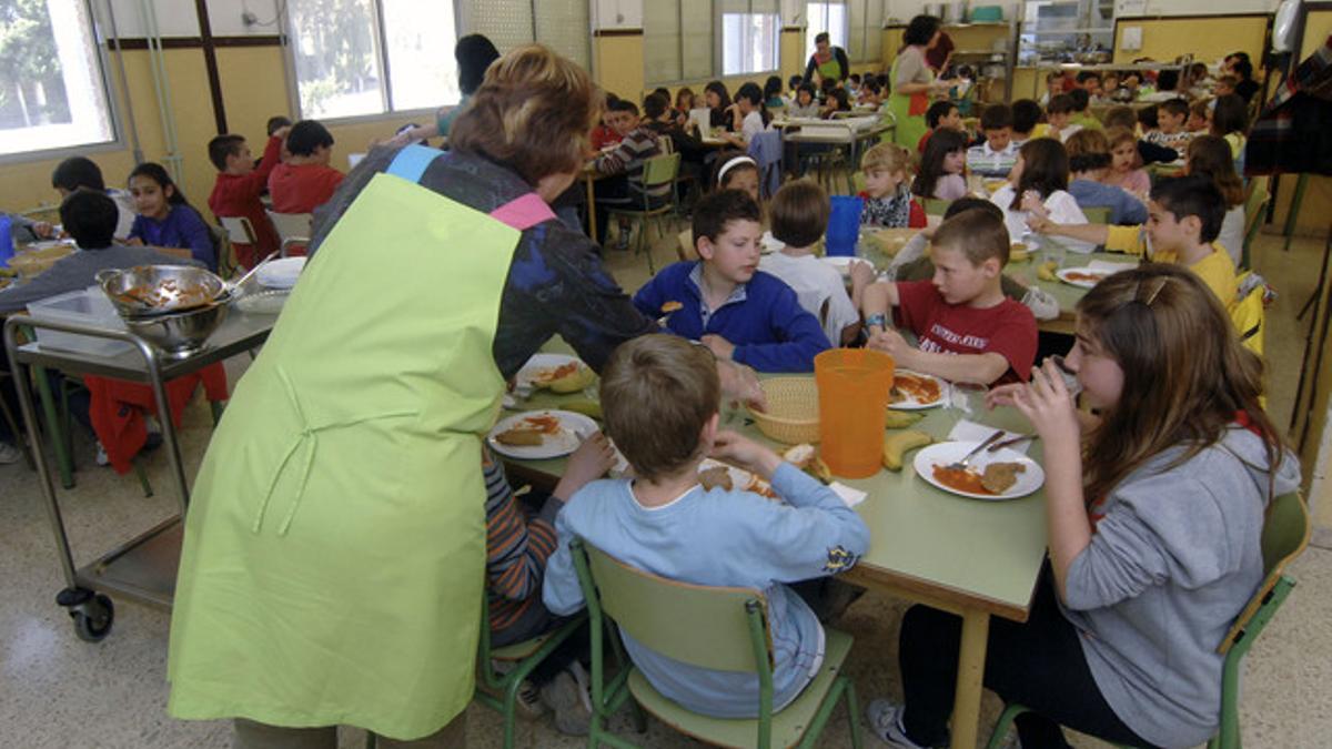 Un comedor escolar