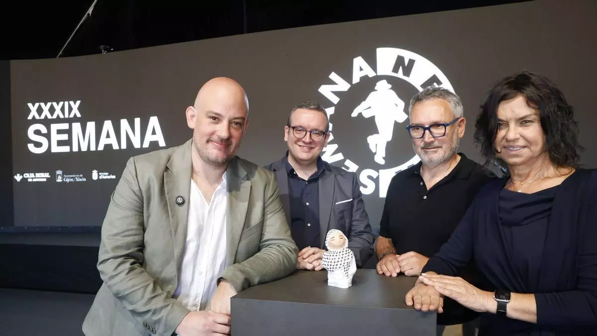 La Semana Negra de Gijón, "en el lado bueno de la historia" con un "Rufo" por Palestina y un cartel de más de 180 autores