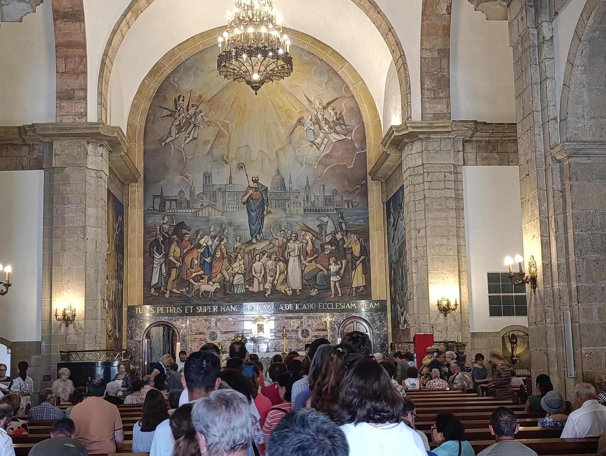 San Pedro en Pola de Siero recupera su tradición