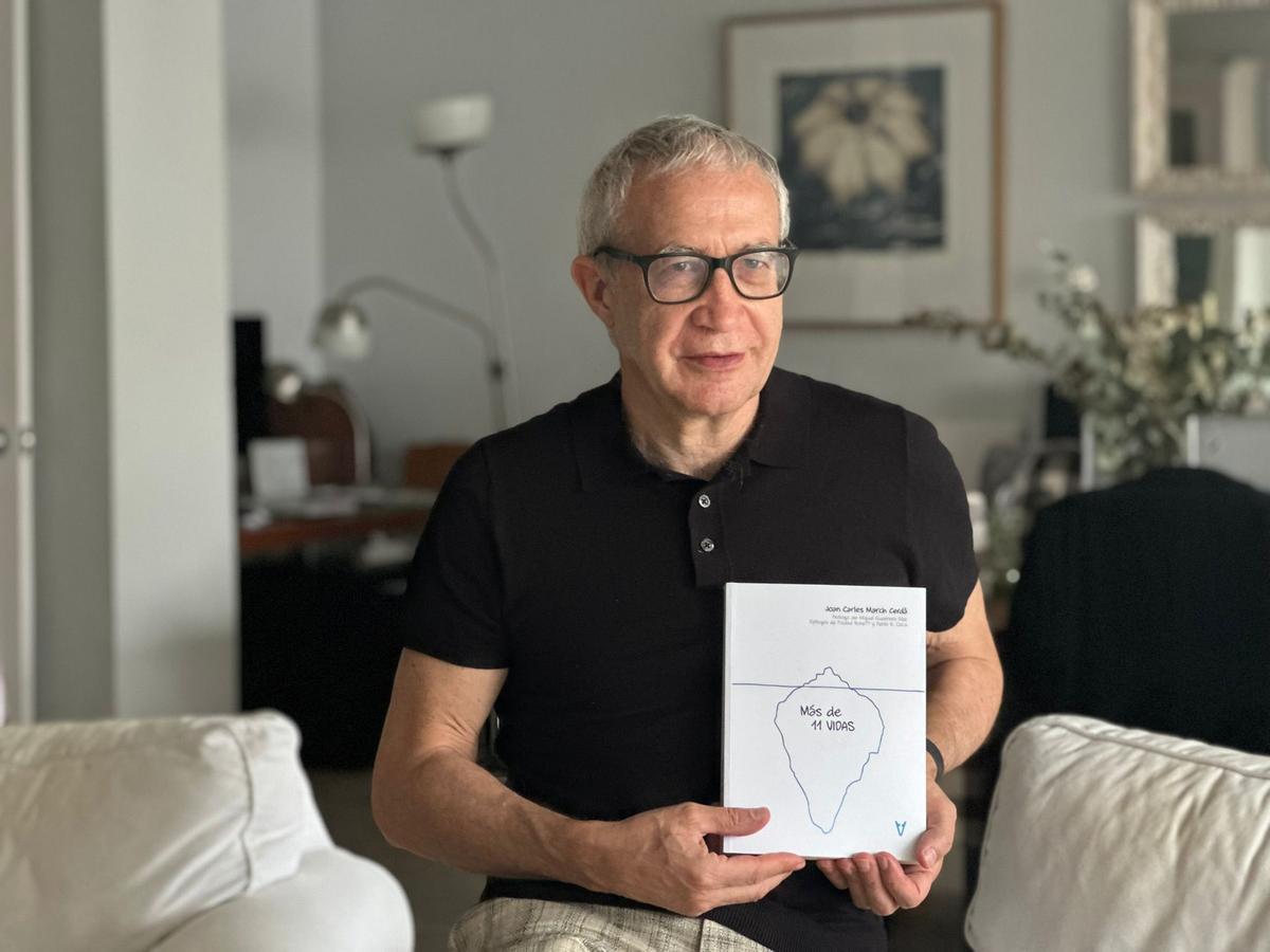 El profesor Joan Carles March presenta su libro 'Más de 11 vidas'