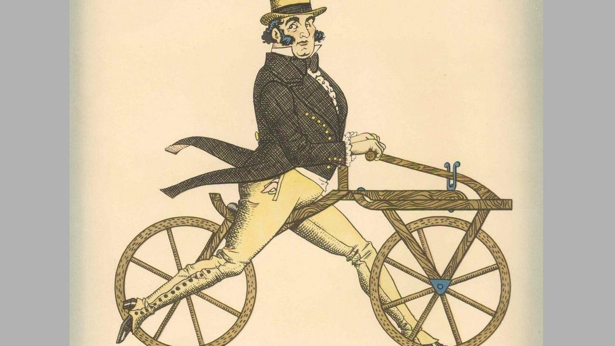 Bicicletes sense pedals | + Història