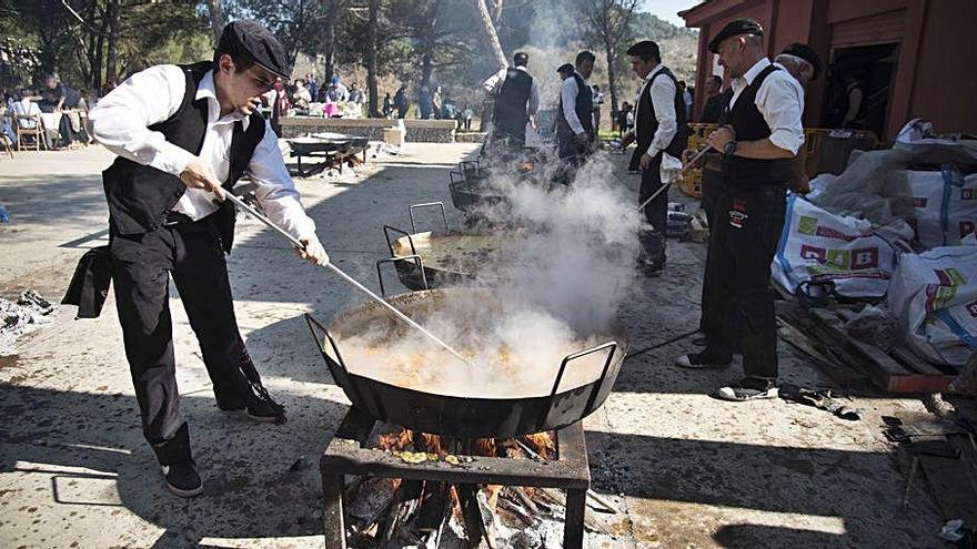 Celebració de la Festa de l&#039;Arròs de l&#039;any passat al Bosquet