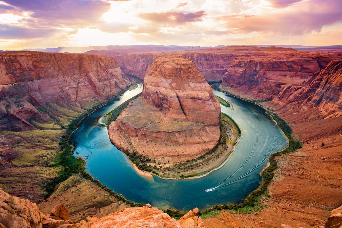 Un paisaje esculpido por millones de años de erosión.