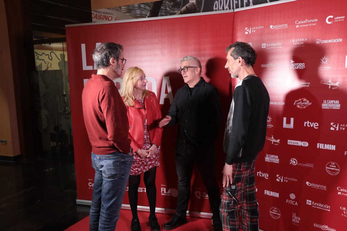 Presentación en la Filmoteca de Zaragoza del documental de Manolo Kabezabolo