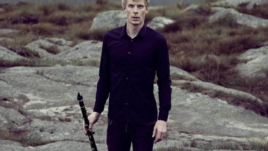 Martin Fröst con su clarinete.