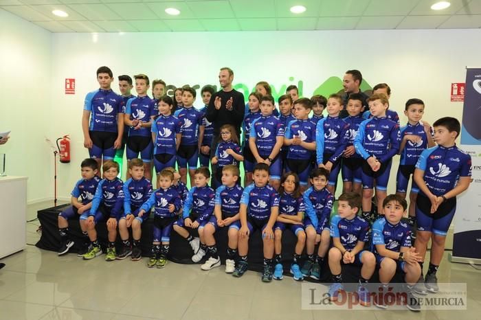 Presentación del Valverde Team en Murcia