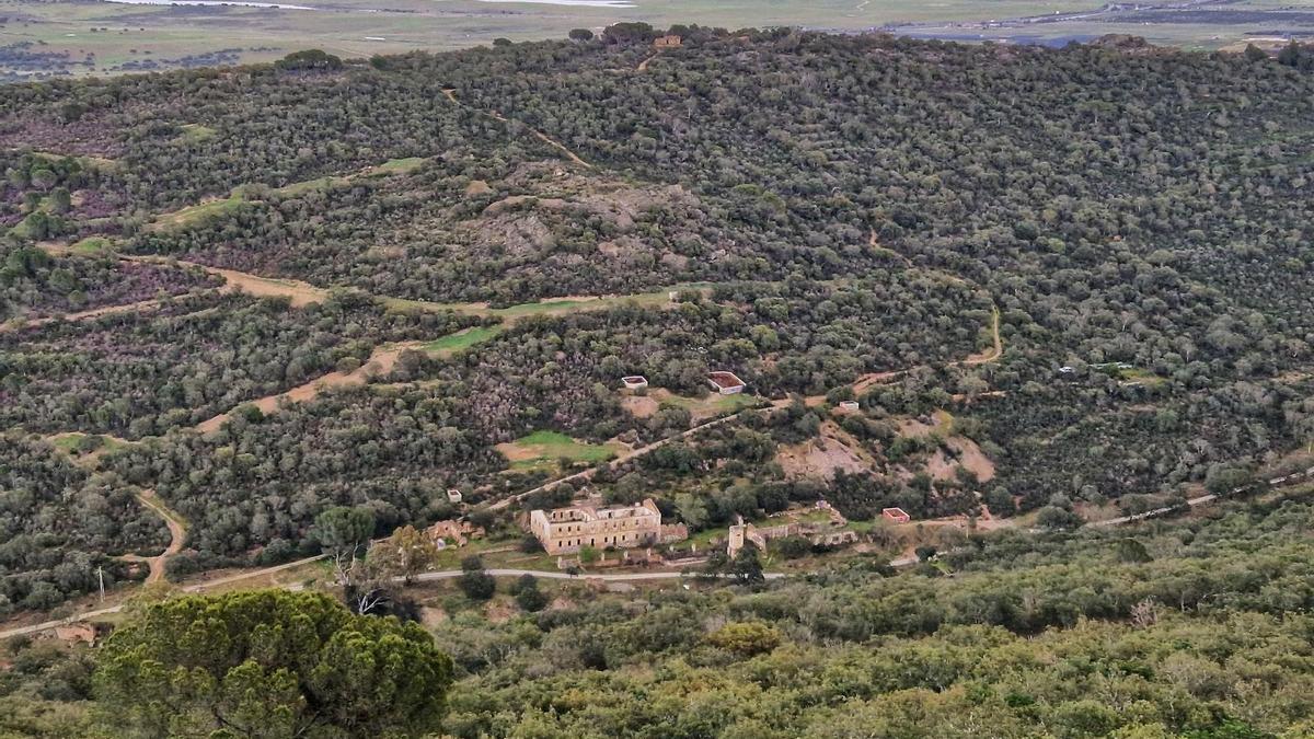 Valle de Valdeflores en Cáceres, donde se prevé la mina subterránea.