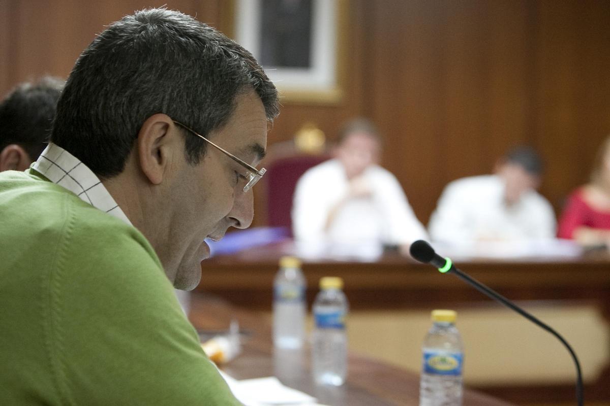 El exportavoz de Ciudadanos en Xàtiva, Juan Giner.