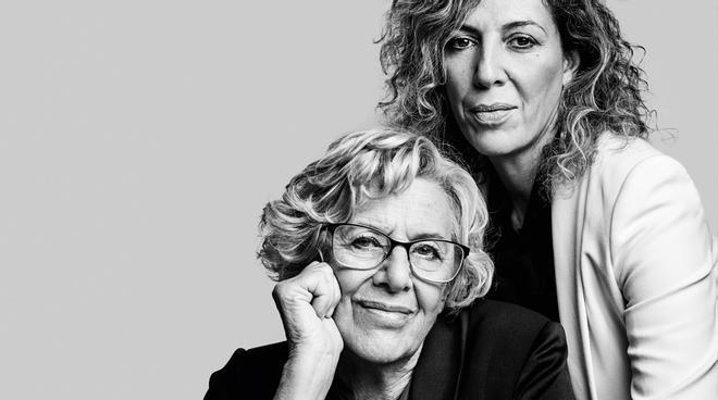 Manuela Carmena y su hija Eva Leira