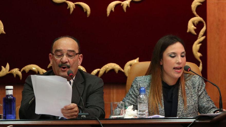 Francisco Guerrero y Marina Maldonado, ambos integrantes de la mesa de edad