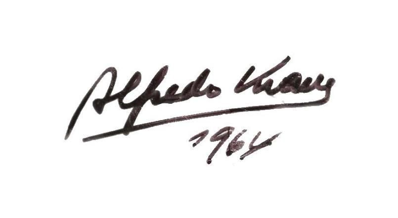 Firma de Alfredo Kraus