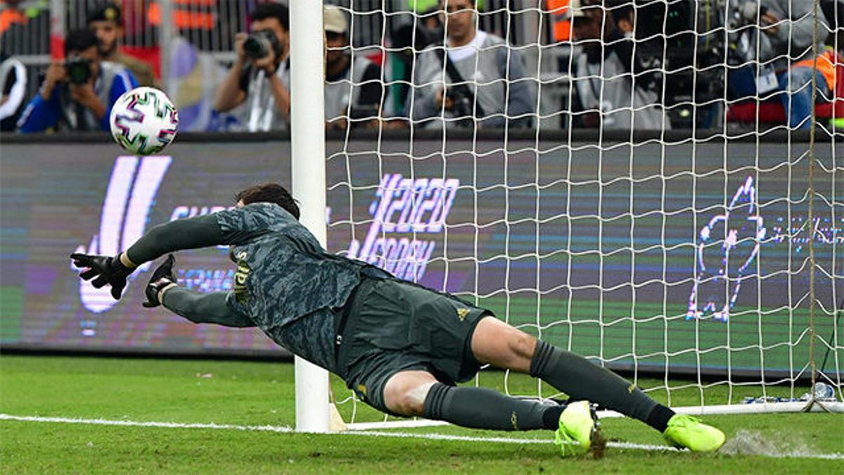 Courtois fue el salvador del Real Madrid. Así fue el partido del belga