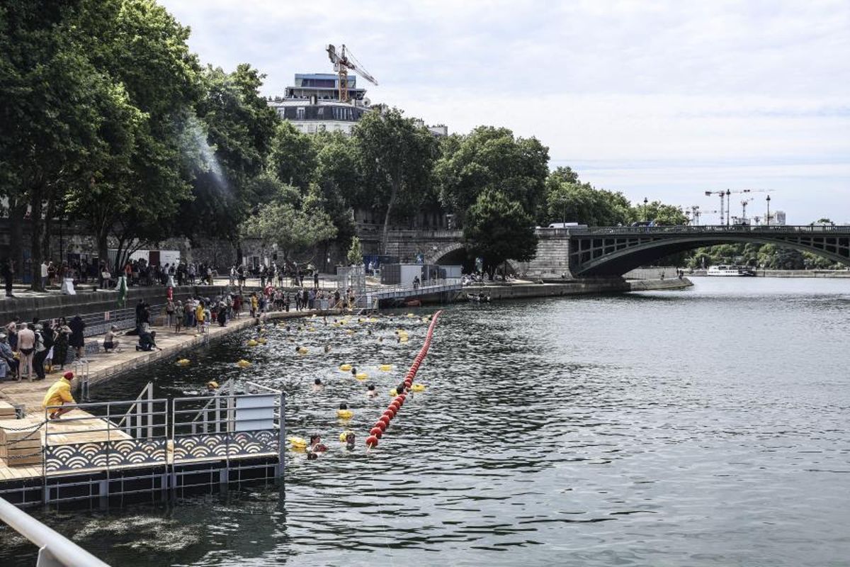 París vuelve a nadar en el Sena después de más de un siglo