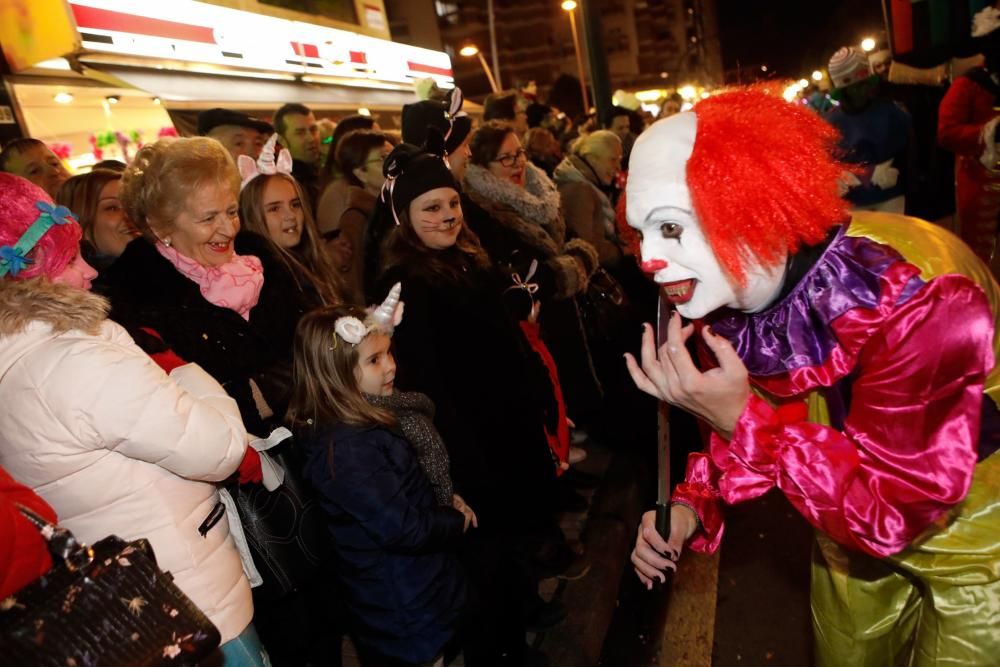 Desfile de Antroxu en Gijón