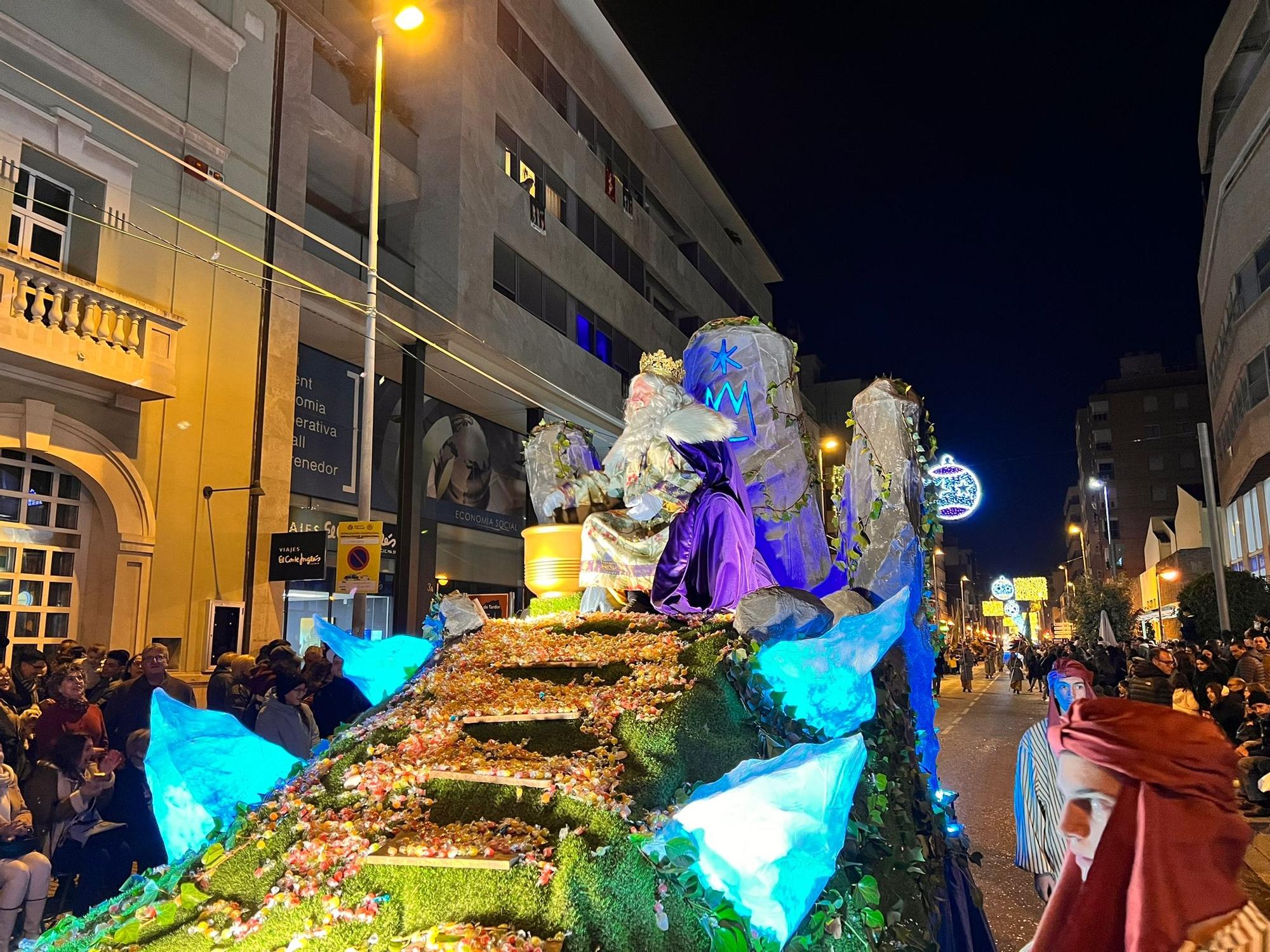 Las mejores imágenes de la llegada de los Reyes Magos a Castellón