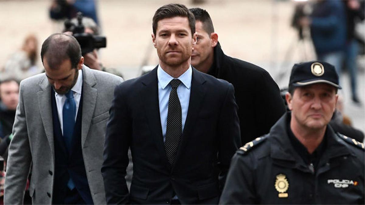 Xabi Alonso, tras declarar ante la Audiencia: "Nunca he ocultado nada"