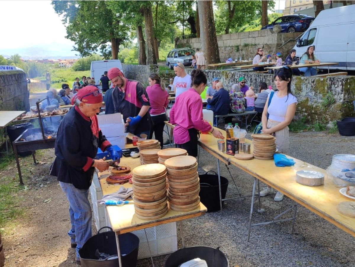 Puestos de comida en Darbo.