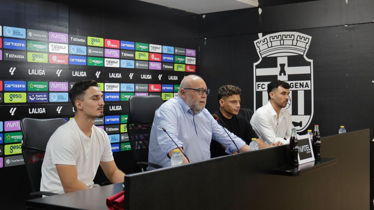 Presentación de Lucho García, Imanol Baz y Rubén Serrano
