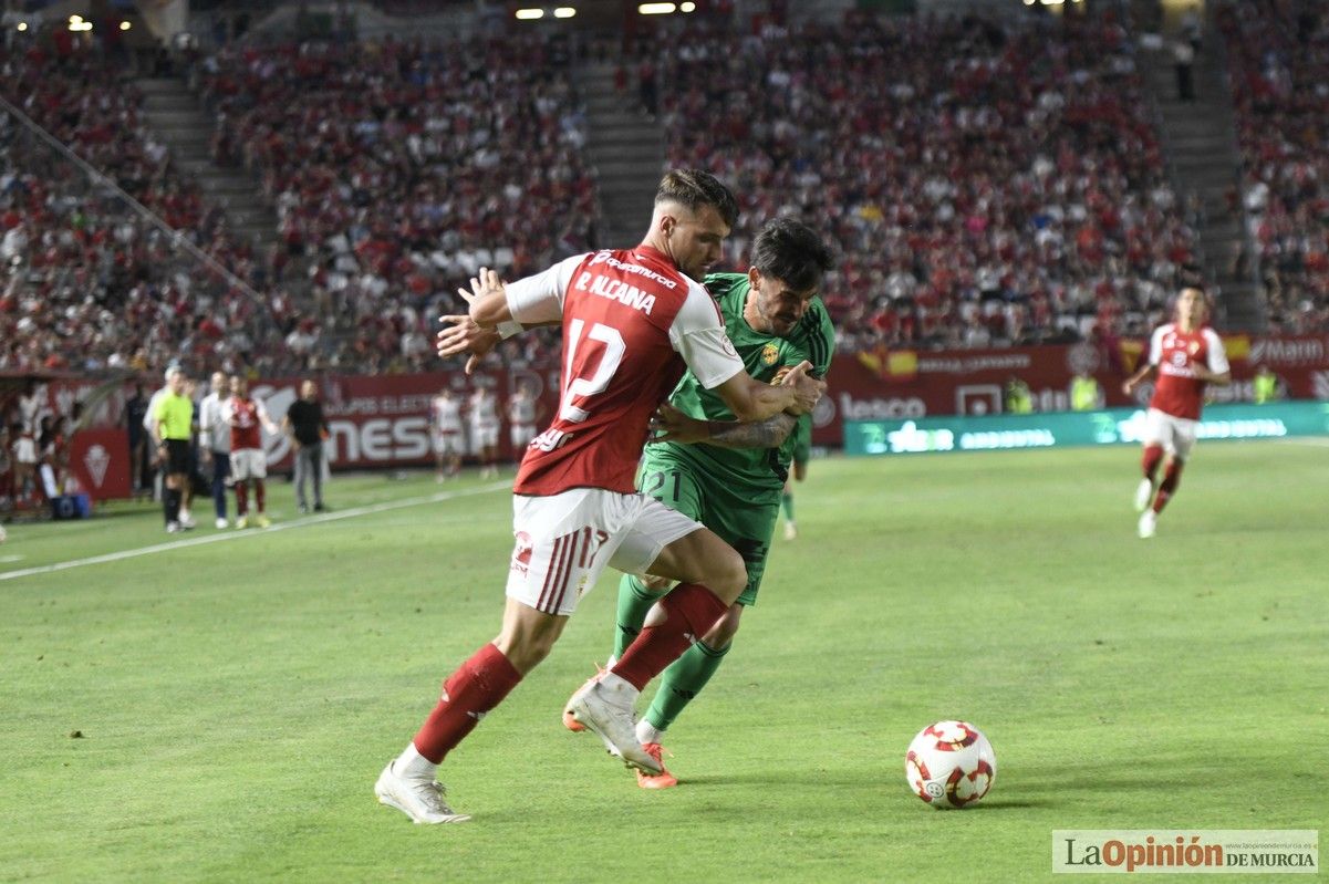 Así fue el encuentro del play off del Real Murcia y el Nástic en la lucha por el ascenso