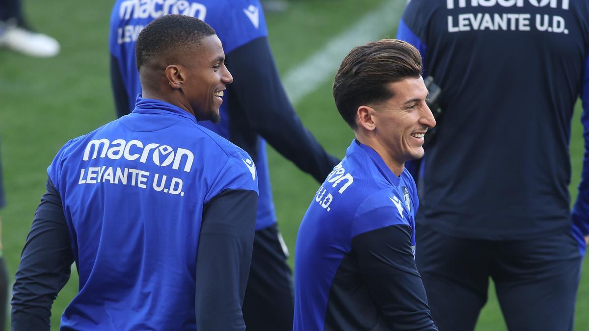 Cárdenas, en un entrenamiento