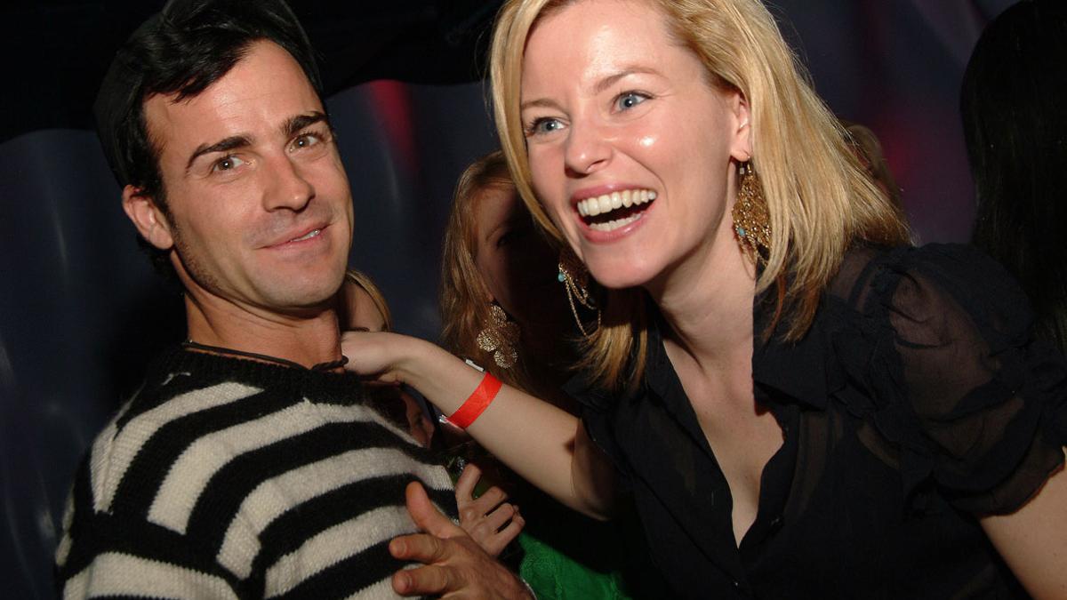 Justin Theroux y Elizabeth Banks