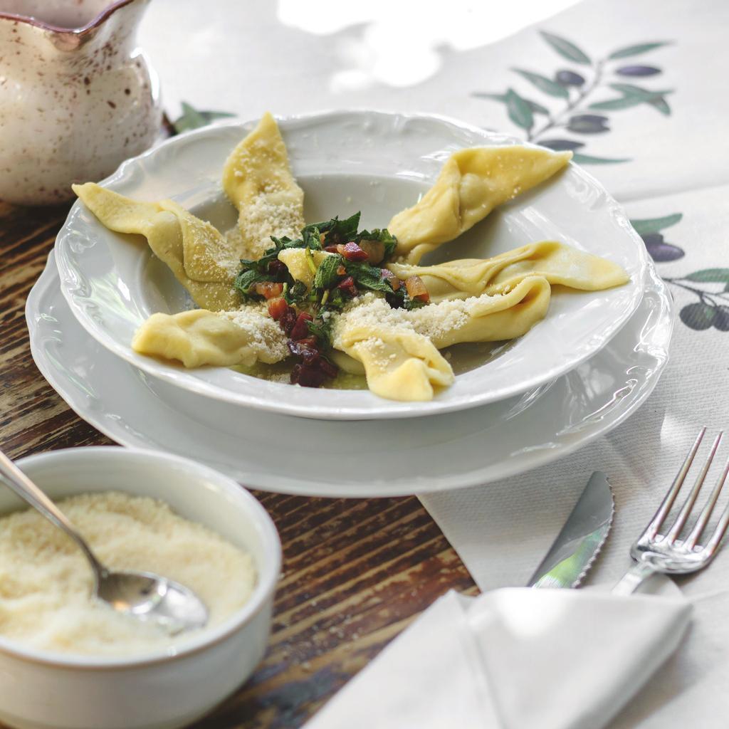 Casoncelli de Bérgamo.