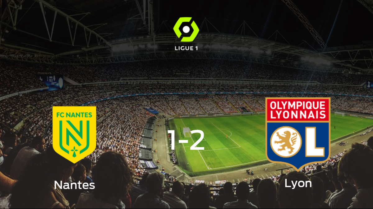 El Olympique Lyon consigue los tres puntos tras ganar 1-2 al FC Nantes