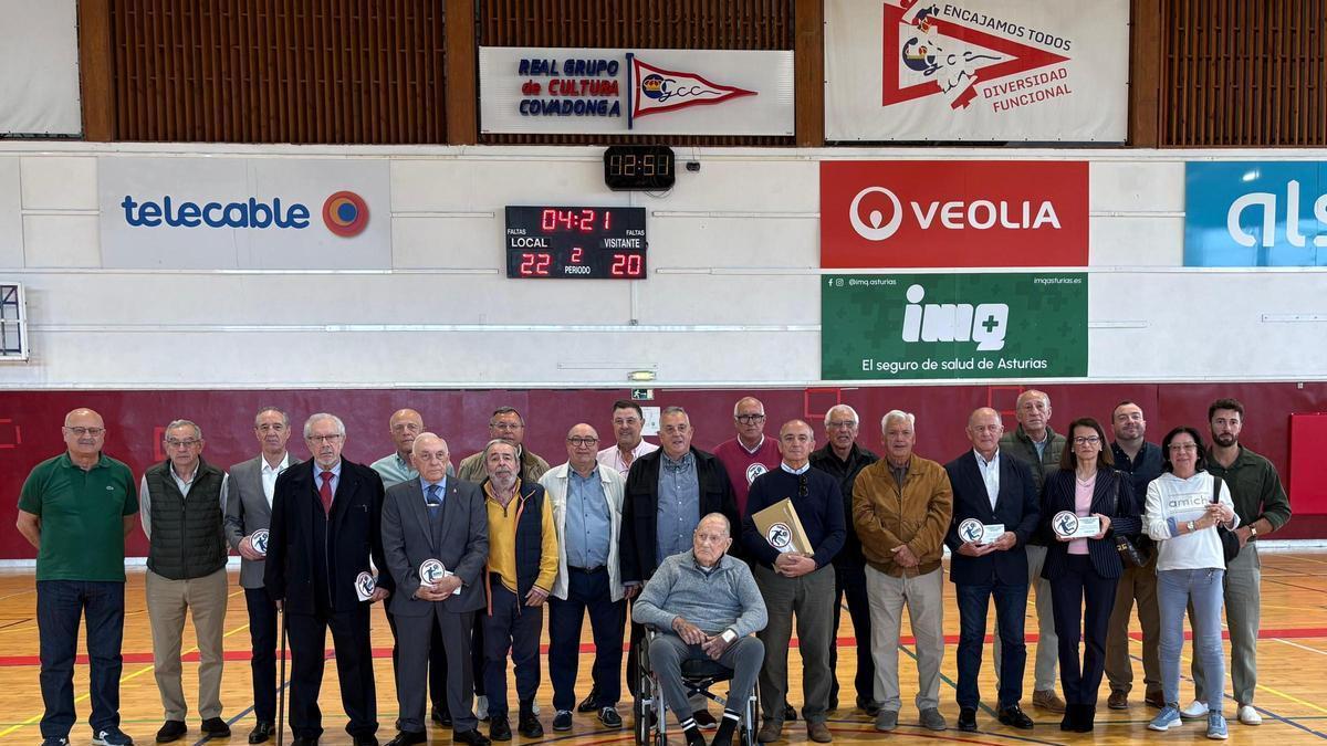 El equipo de balonmano del Grupo de 1976