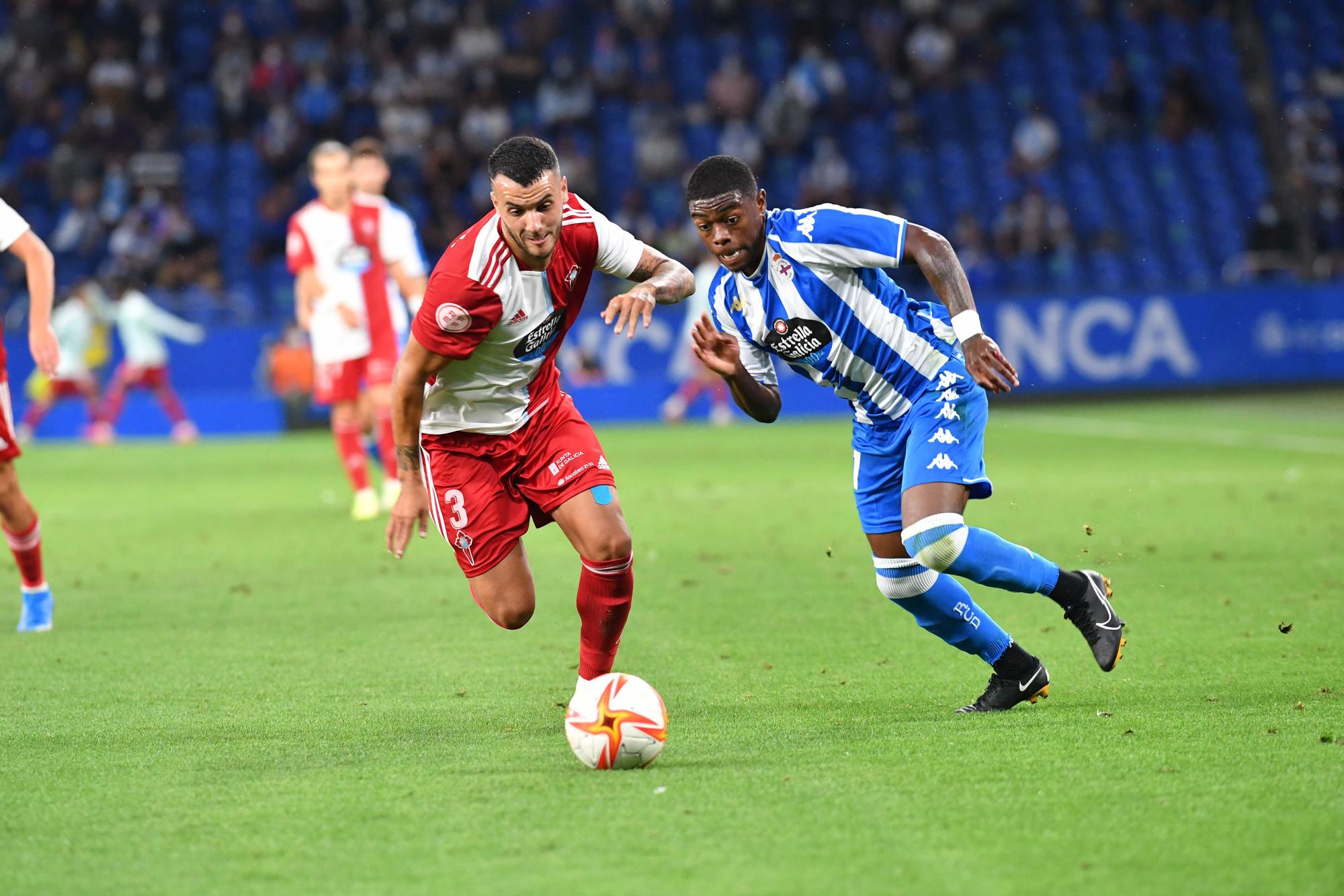 El Dépor golea al Celta B en Riazor