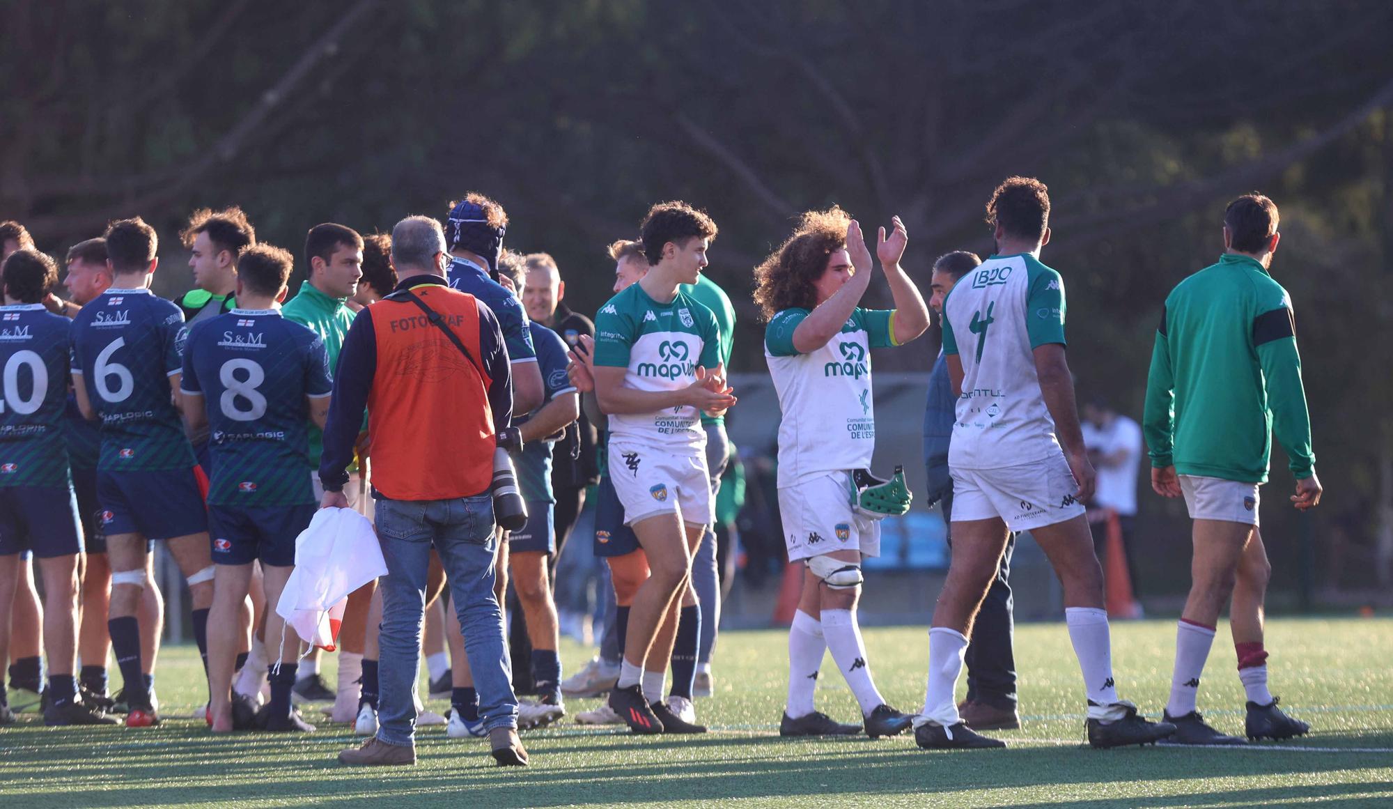 RC Valencia, CAU y San Roque, jornada 10 División Honor B de rugby