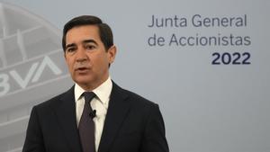 El presidente del BBVA, Carlos Torres Vila