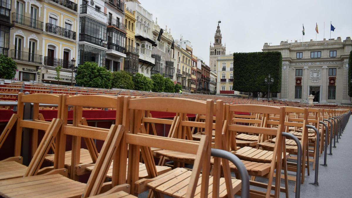 Sillas en la Plaza de San Francisco