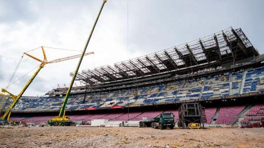 El Barça proposa allargar els treballs al Camp Nou fins a les dotze de la nit per accelerar les obres