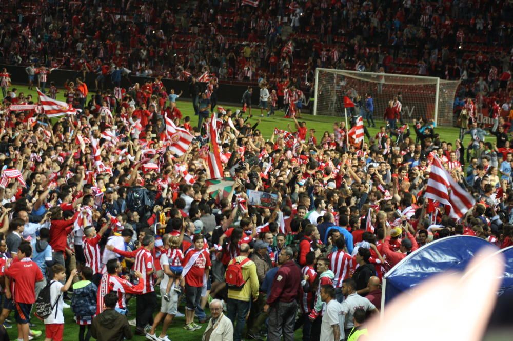 Celebració de l'ascens a Montilivi