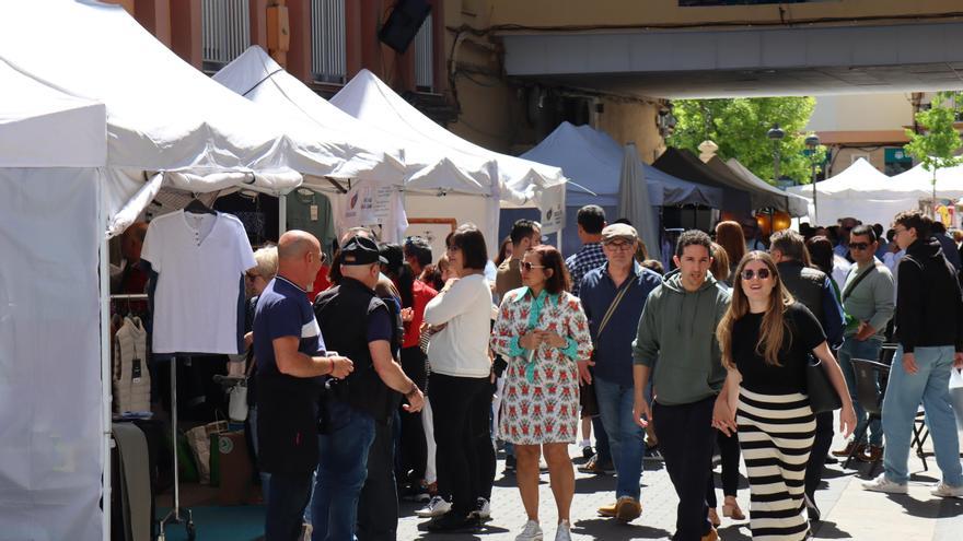 La Feria del Comercio de Benigànim atrae a cientos de visitantes