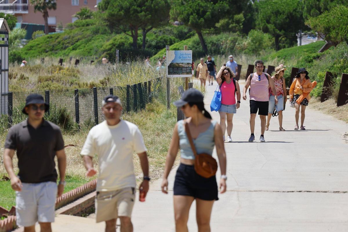 Cues i platges plenes aquest dissabte a la Costa Brava Cues i platges plenes aquest dissabte a la Costa Brava