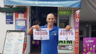 El Gordo y cuatro quintos premios de la Lotería de Navidad dejan una lluvia de millones en Lanzarote