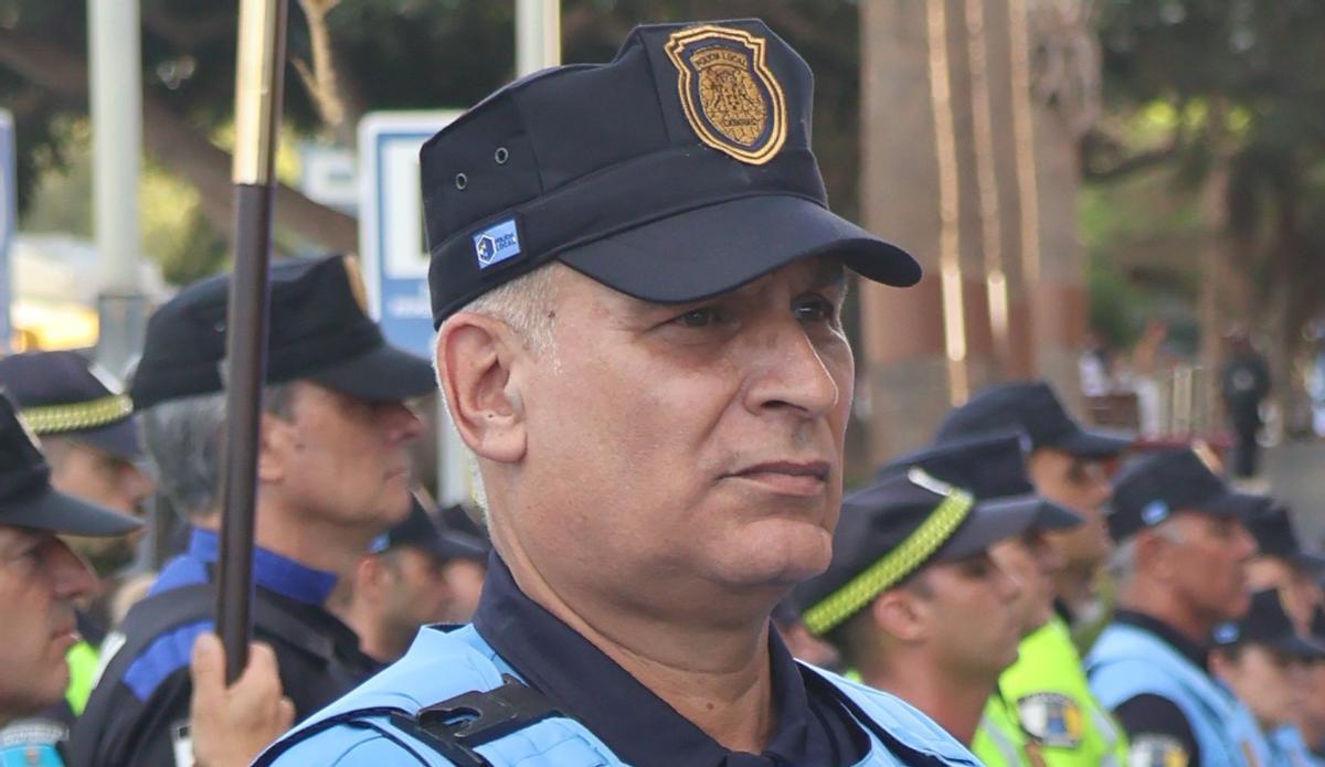 Jorge Luz, uno de los agentes condecorados.