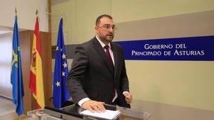 Adrián Barbón rep l’alta hospitalària després de quatre dies ingressat