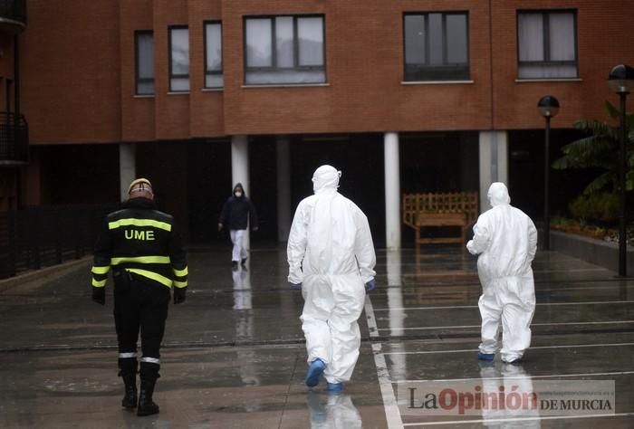 Coronavirus en Murcia: La UME interviene en la res