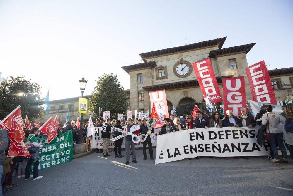 Manifestación contra la LOMCE en Oviedo