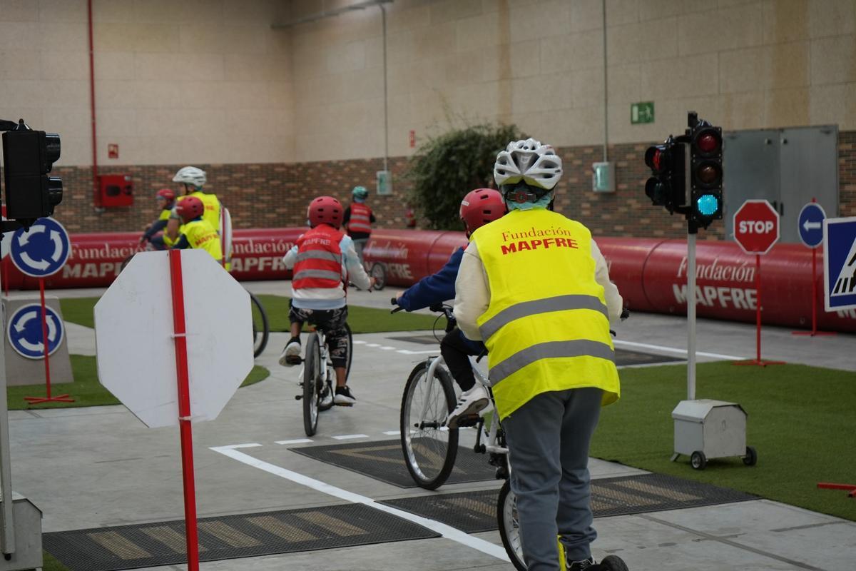 Escolares dentro de las actividades programadas por la Fundación Mapfre