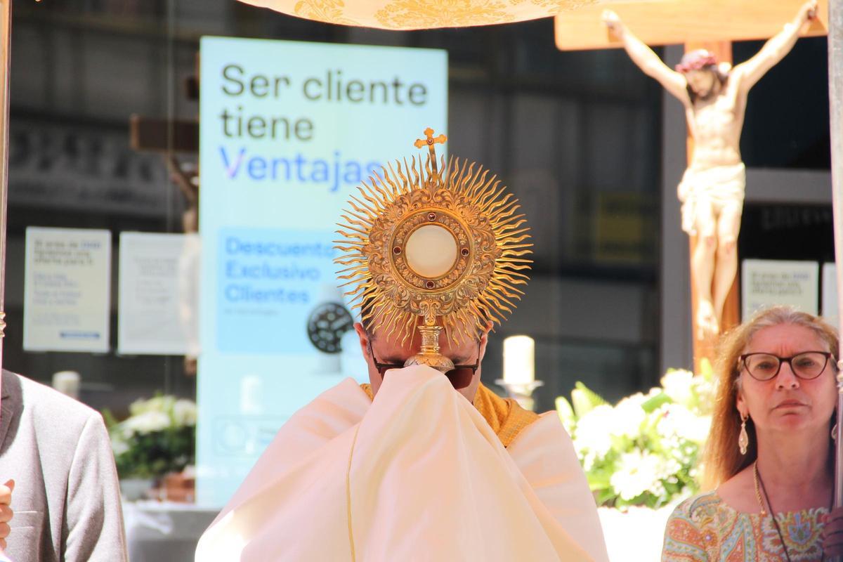 La celebración del Corpus en Marín.