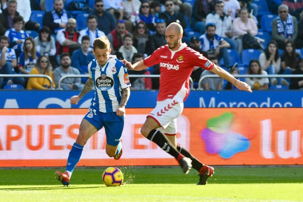 El Dépor no pasa del empate ante el Nàstic