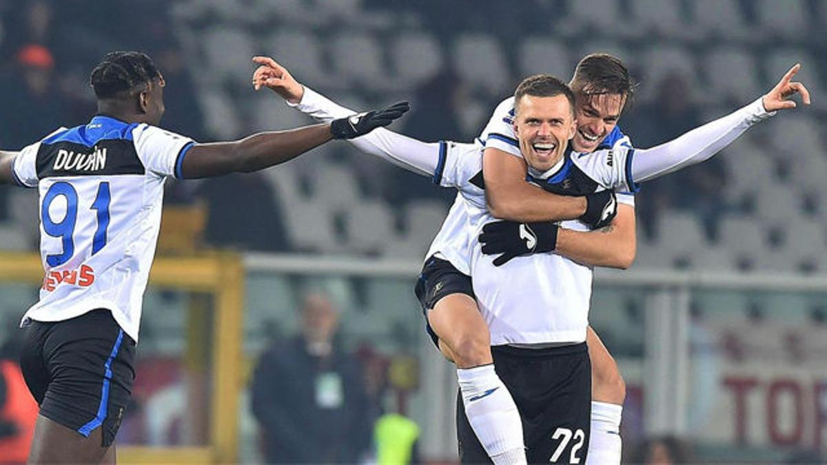 El golazo del centro desde el medio campo de Ilicic en la victoria de la Atalanta